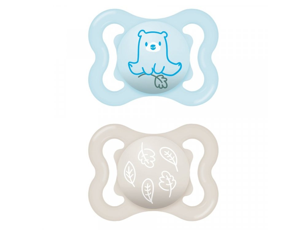 Mam Supreme. Πιπίλα Σιλικόνης 2-6m, 2τεμ