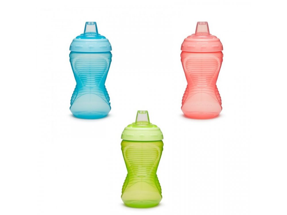 Munchkin Mighty Grip, Εκπαιδευτικό Ποτήρι Με Ρύγχος Σε Διάφορα Χρώματα Για 9+ Μηνών, 300ml