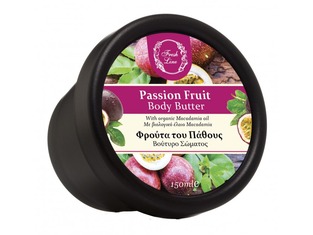 Fresh Line Passion Fruit, Φρούτα του Πάθους Body Butter 150ml