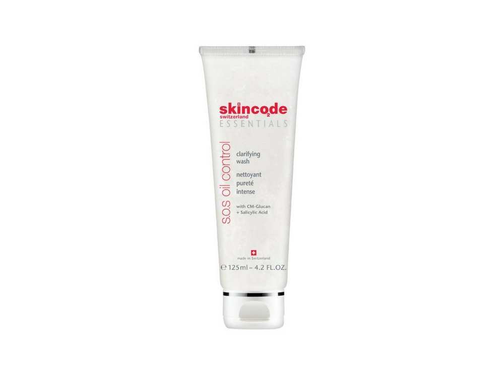 Skincode Sos Oil Control Clarifying Wash - Τζελ καθαρισμού για λιπαρά δέρματα  125ml