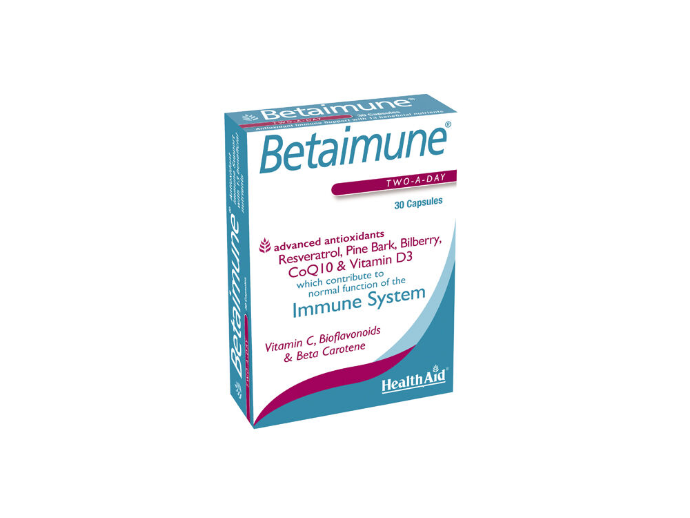 Health Aid Betaimune Antioxidant 30caps