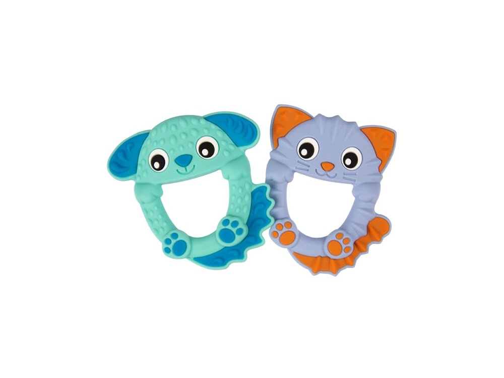 PlayGro Soothe & Chew Κρίκοι Οδοντοφυΐας Σιλικόνης, 1τμχ