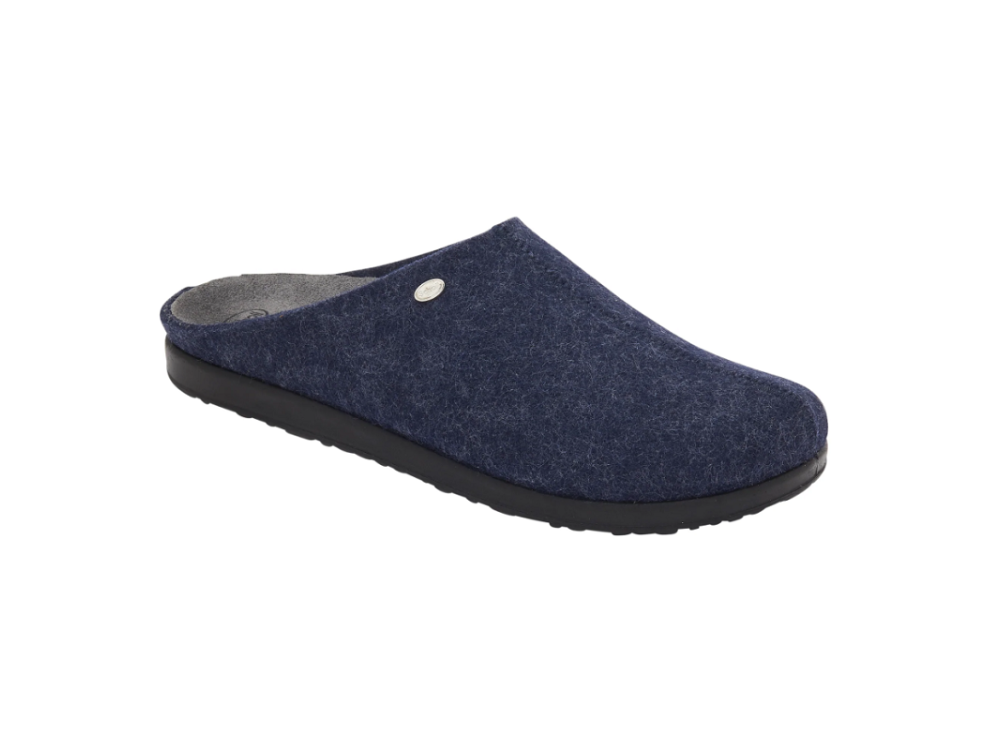 Scholl Elio Ανδρικές Ανατομικές Παντόφλες Μπλέ Nαυτικό, Νο42