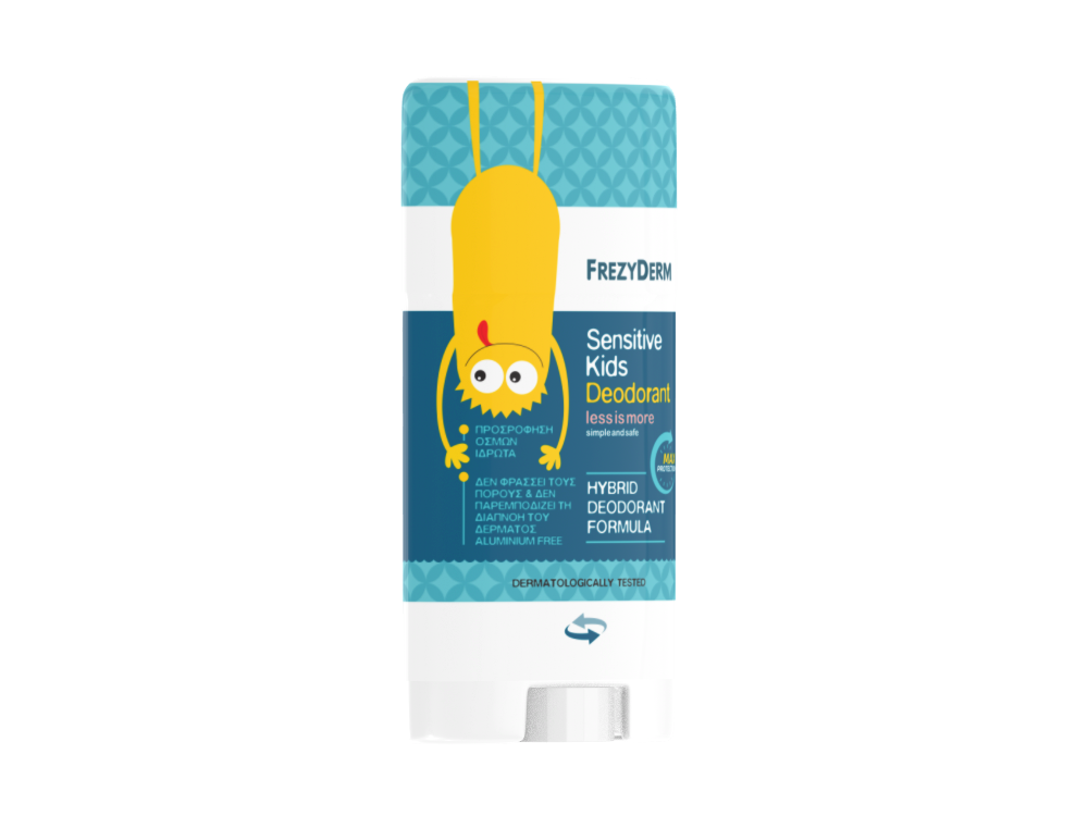 Frezyderm Kids Sensitive Deodorant Max Protection Παιδικό Αποσμητικό Στικ, 40ml