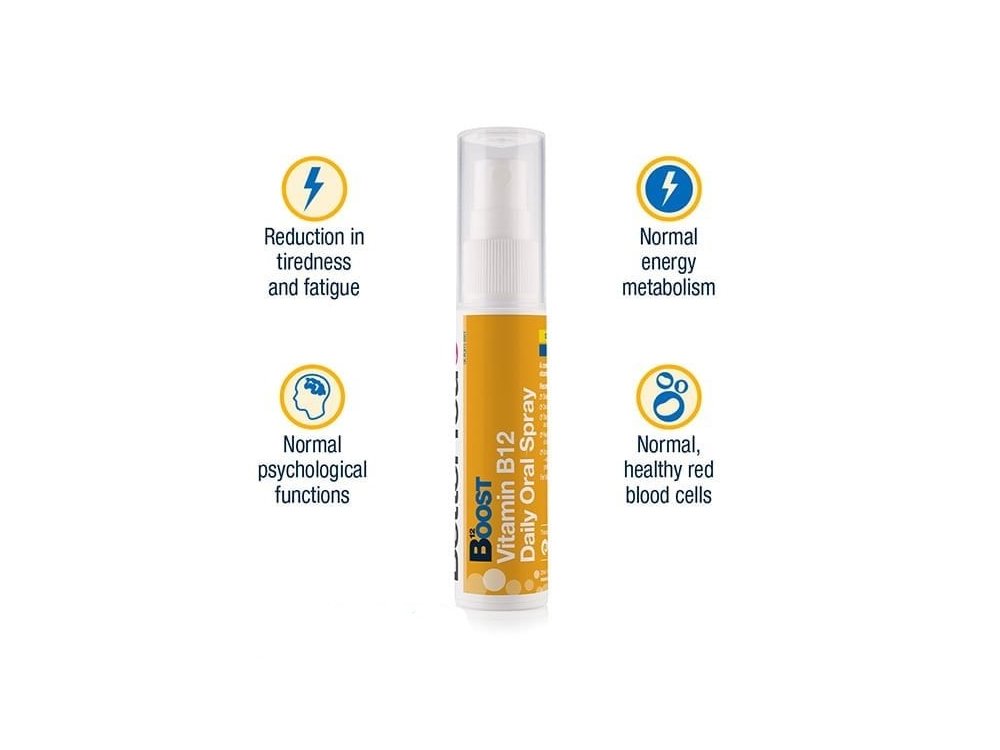 BetterYou Boost B12 Συμπλήρωμα Διατροφής B12 σε Υπογλώσσιο Spray, 25ml