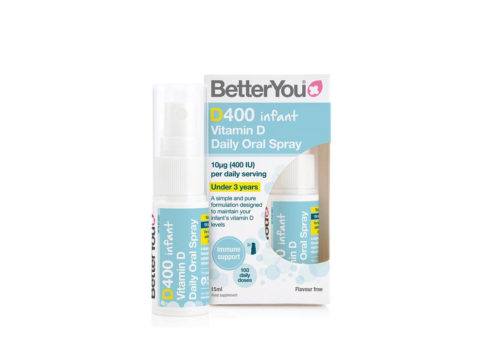 BetterYou D400 Infant Vitamin D Oral Spray Βιταμίνη D για Βρέφη σε Σπρέι, 15ml