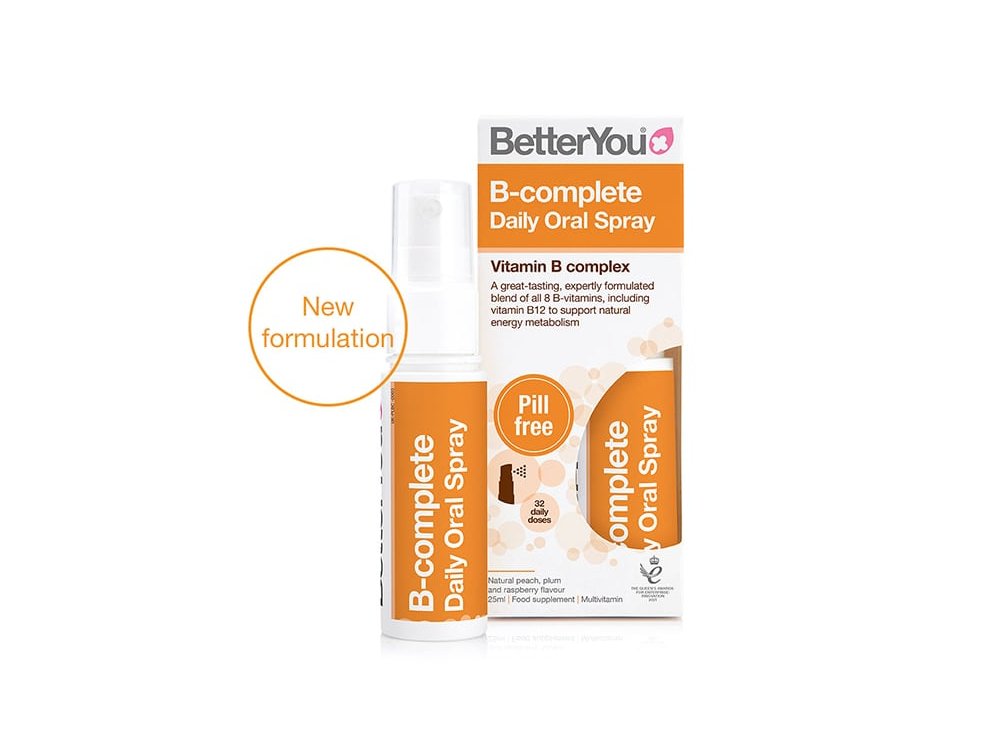 BetterYou B-Complete Spray (128 Ψεκασμοί) με 8 Βιταμίνες του Συμπλέγματος B, 25ml