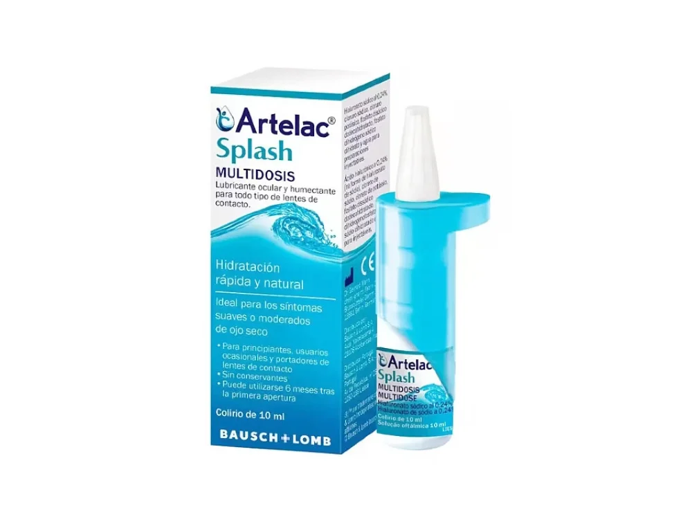 BAUSCH & LOMB ARTELAC SPLASH DROPS 10ML