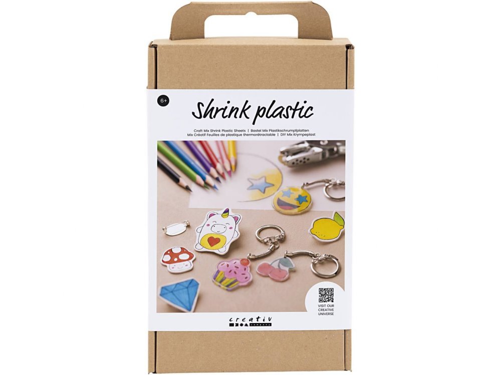 DIY Πλαστικά Φύλλα Συρρίκνωσης Craft Mix, 1πακ
