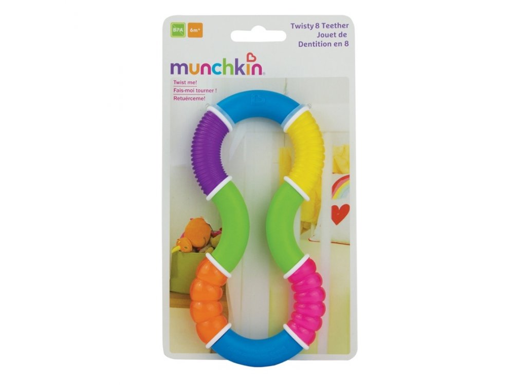Munchkin Twisty Figure 8, Μασητικό 6m+ 1τμχ