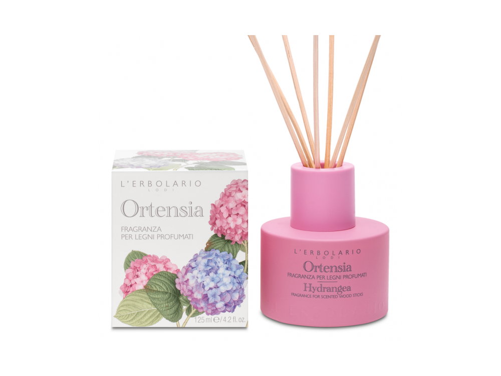 L'erbolario Ortensia Αρωματικό Χώρου με Ξύλινα Στικς 125ml