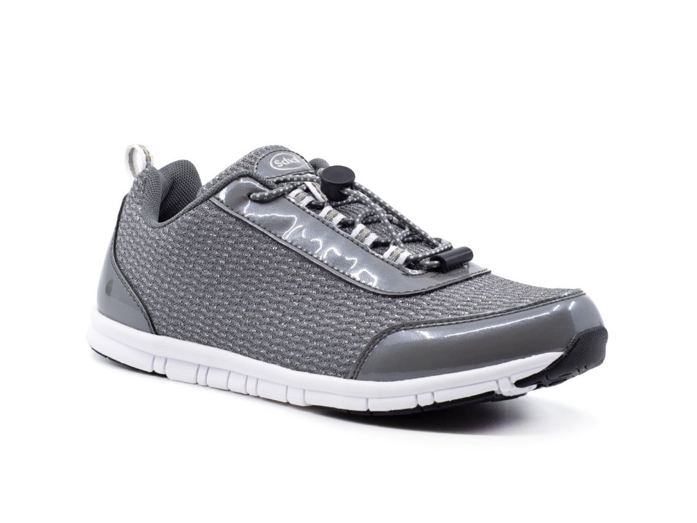 Scholl Windstep Two Grey Ανατομικά Γυναικεία Αθλητικά Sneakers, Νο40