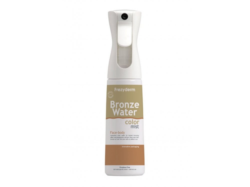 Frezyderm Water Color Mist, Αυτομαυριστικό για Ομοιόμορφο Φυσικό Bronze Χρώμα στην Επιδερμίδα, 300ml