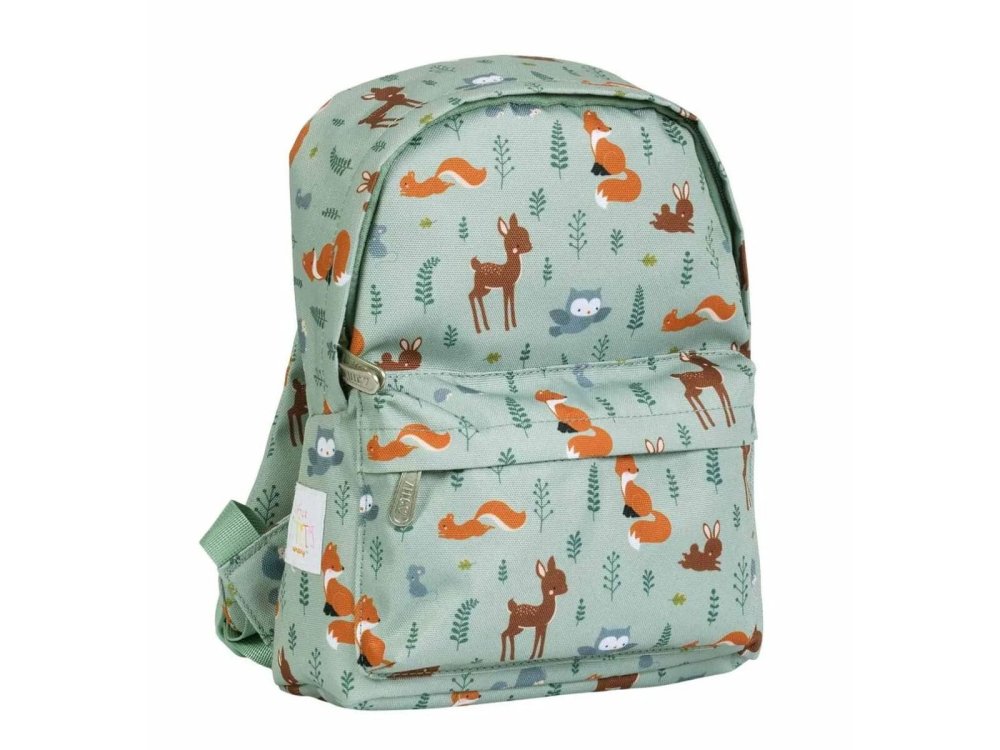 A Little Lovely Backpack Σακίδιο-Τσάντα Πλάτης, Forest Friends, 23.5x30εκ.