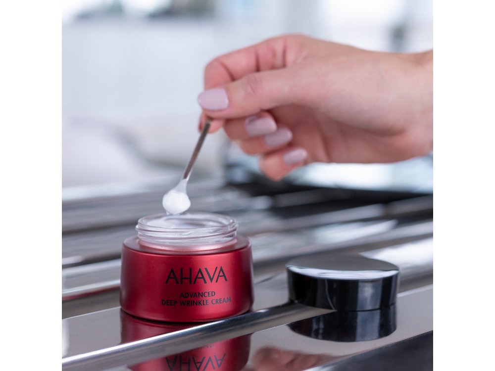 Ahava Apple Of Sodom Advanced Deep Wrinkle Smoothing Cream, Κρέμα Ενυδάτωσης Για Άμεση Λείανση των Ρυτίδων, 50ml