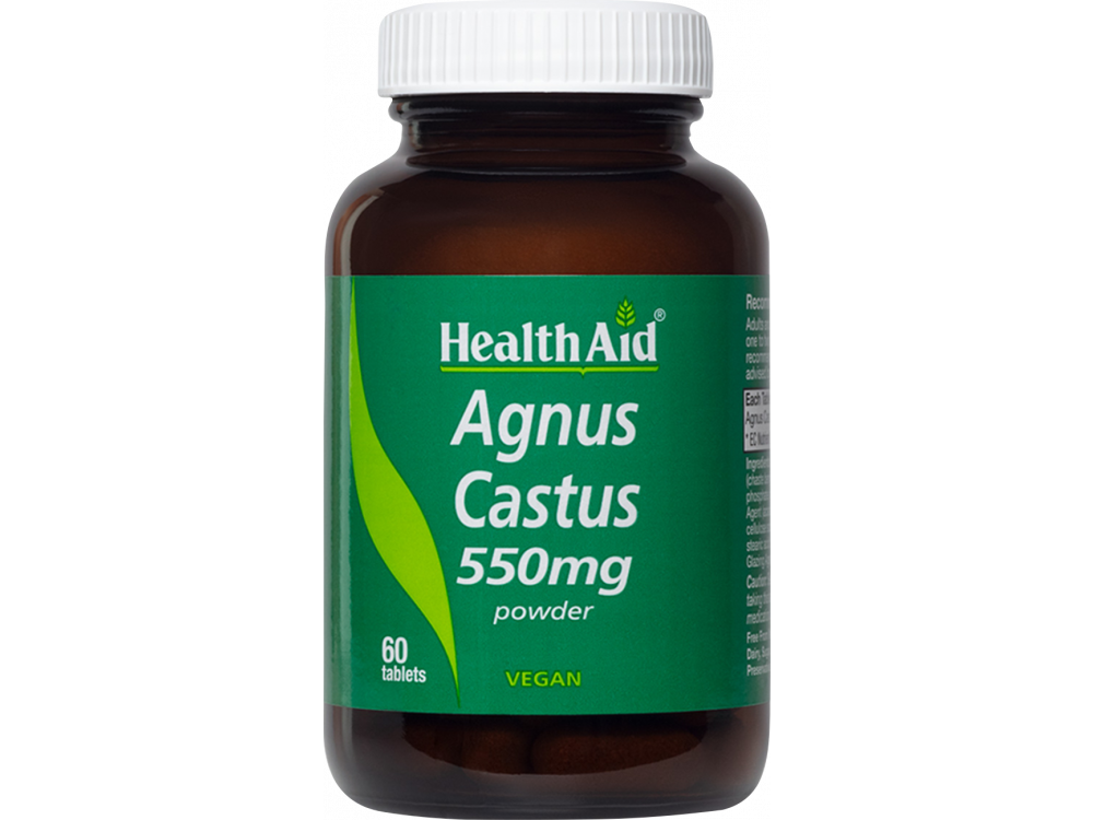Health Aid Agnus Castus 550mg 60tabs