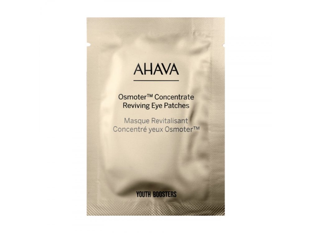 Ahava Dead Sea Osmoter Eye Mask On- The- Spot, Επιθέματα Ματιών Με Υαλουρονικό 4g, 1 ζευγάρι