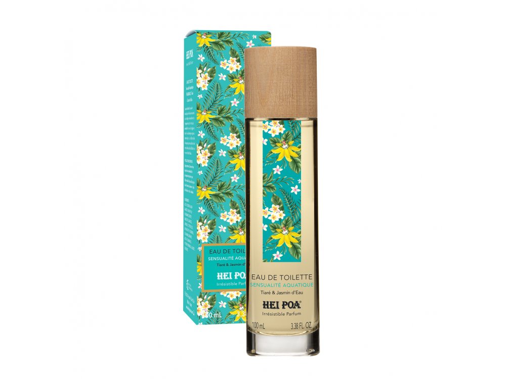 Hei Poa Aquatic Sensuality Eau de Toilette , Άρωμα Με Νότες Απο Μανταρίνι, Μάνγκο & Γιασεμί, 100ml
