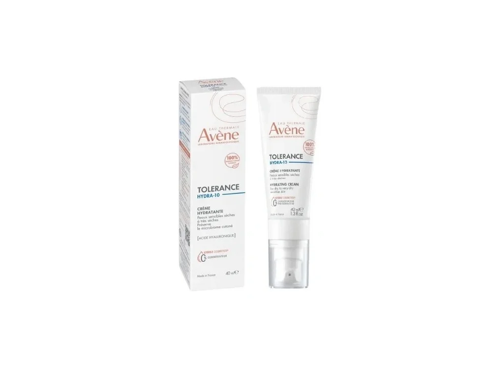 Avene Tolerance Hydra 10 Creme για Ξηρό-Πολύ Ξηρό Δέρμα, 40ml