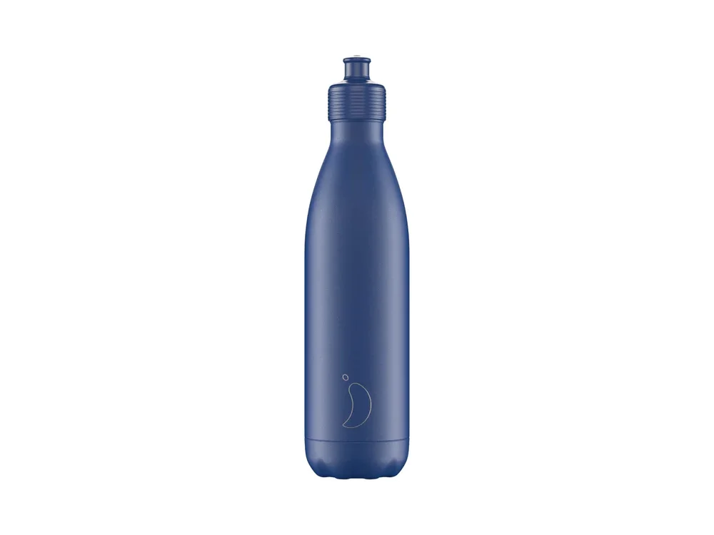 Chillys Sport Matte Blue, Ανοξείδωτος Θερμός Για Υγρά, 750ml