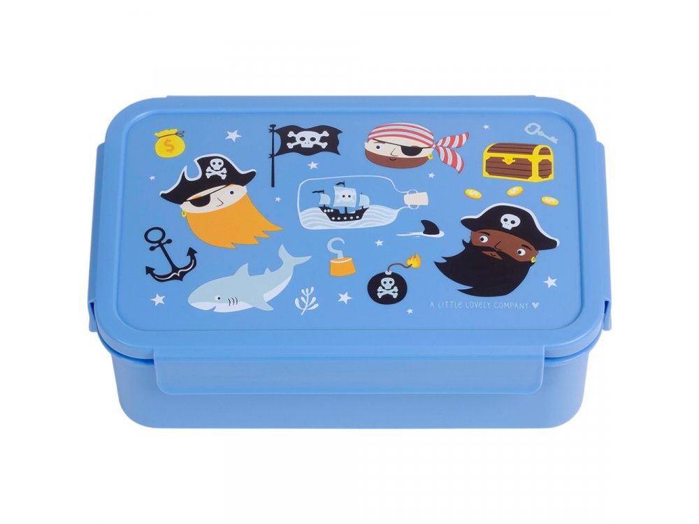 Light Blue Pirates, Δοχείο φαγητού με χωρίσματα 1.2l, 1τμχ