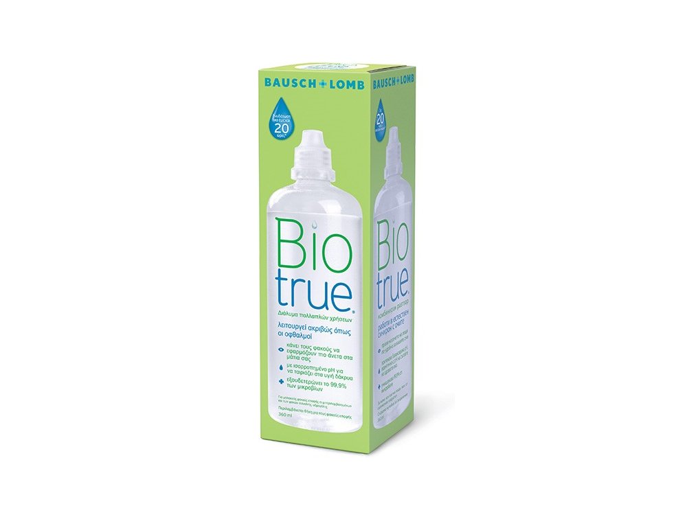 Bausch & Lomb, BioTrue Solution Υγρό Φακών Επαφής, 360ml