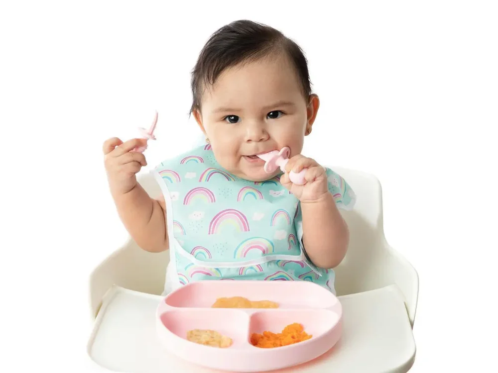 Bumkins Baby Bib Rainbows, Σαλιάρα Αδιάβροχη απο 6-24μηνών, 1τμχ