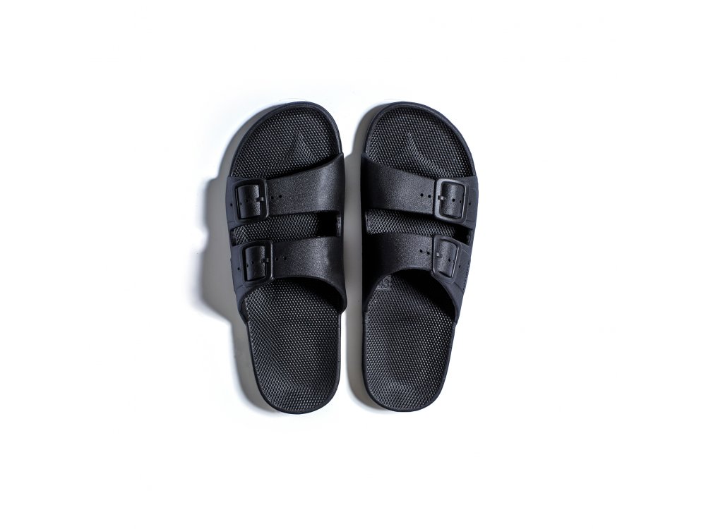 Freedomoses Unisex Slide Σανδάλια, Black, No40-41