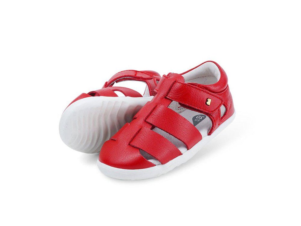 Bobux Step up, Tidal Sandal Red, No.19