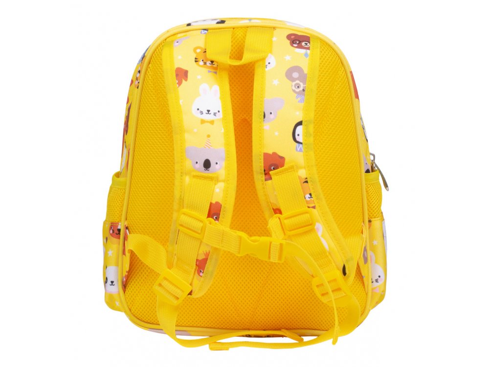 A Little Lovely Company Animal Friends, Σχολική Τσάντα Πλάτης Νηπιαγωγείου με Ισοθερμική Θήκη, 1τεμ