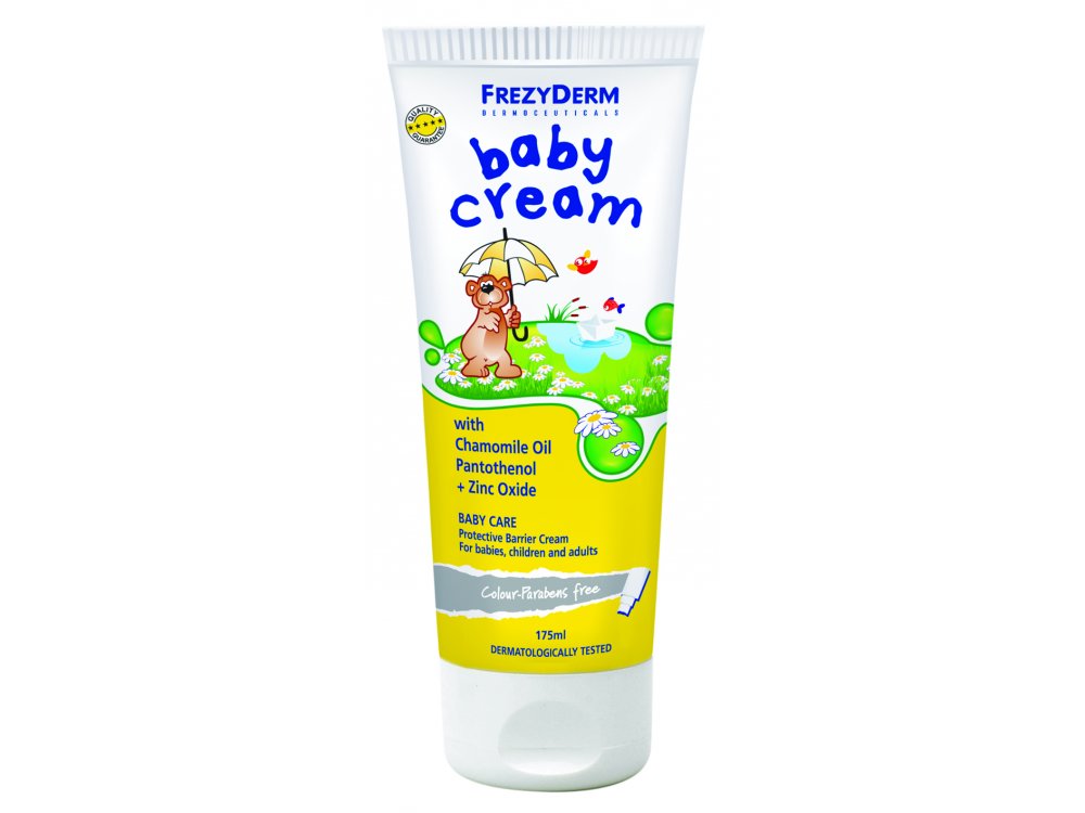 Frezyderm Baby Cream Προστατευτική & Αδιάβροχη Κρέμα για Αλλαγή Πάνας, 175ml