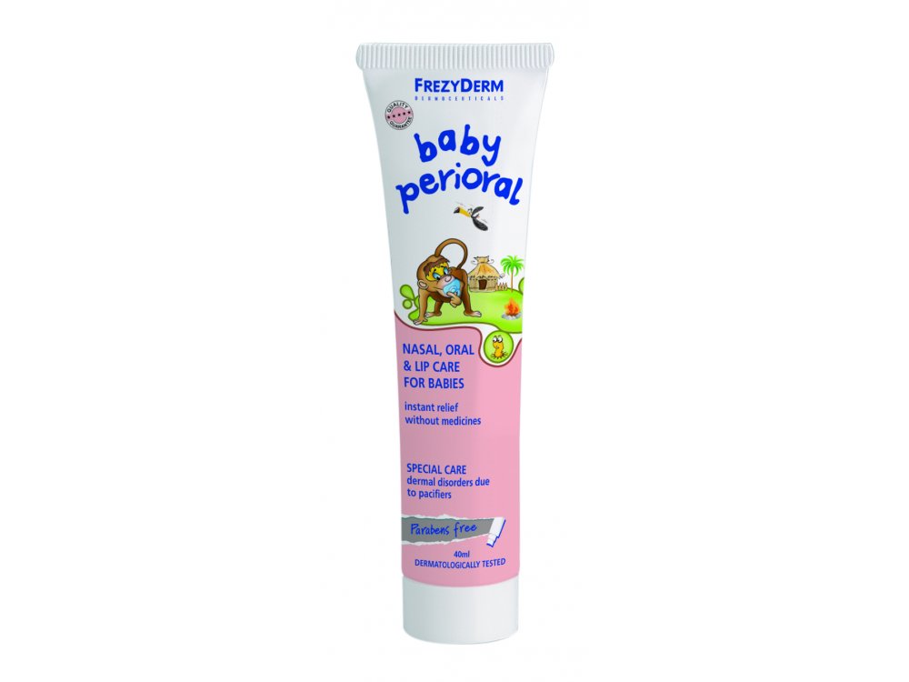 Frezyderm Baby Perioral Cream Μαλακτική Κρέμα για την Περιποίηση της Ρινοστοματικής Περιοχής των Βρεφών, 40ml