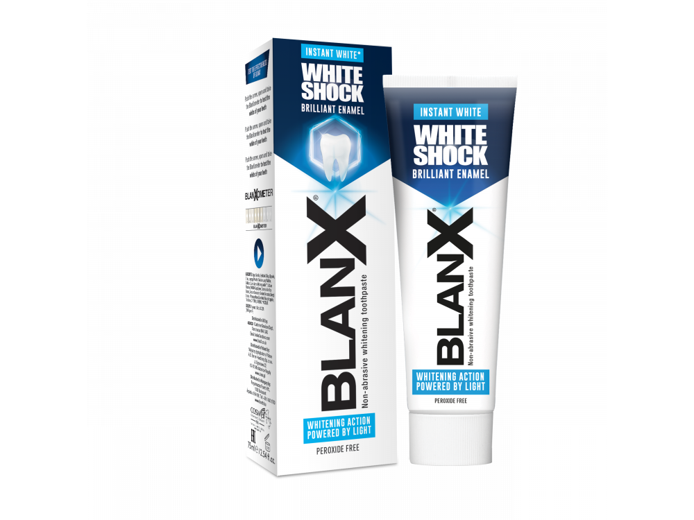 BlanX White Shock - Ιnstant White Οδοντόκρεμα Λεύκανσης 75ml