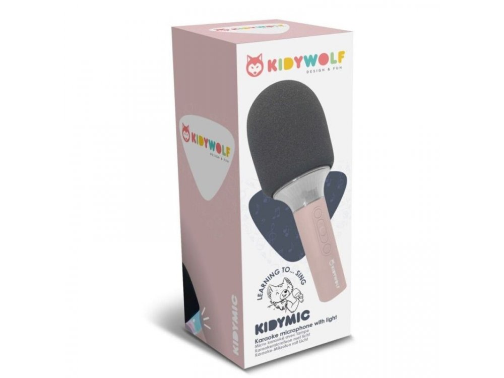 Kidywolf Karaoke Kidymic, Μικρόφωνο Ροζ, 1 τμχ