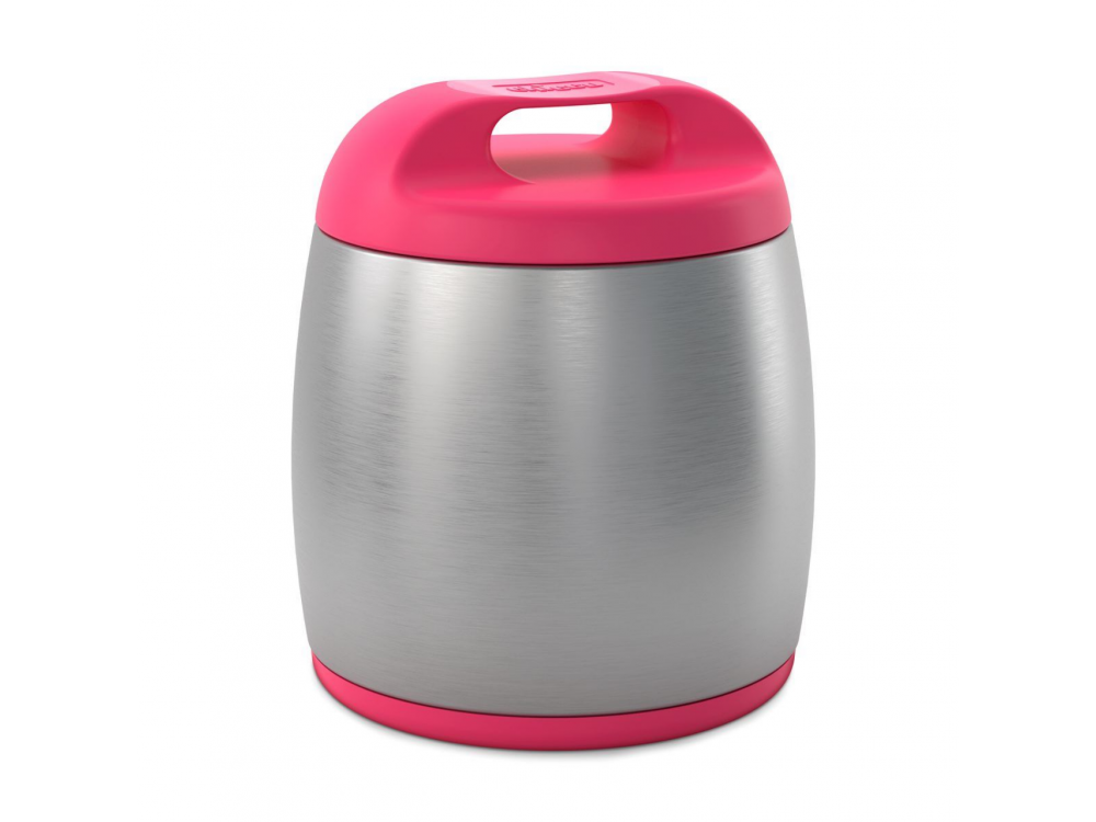 Chicco Θερμός Ιnox Φαγητού, Κορίτσι, Ρόζ, 350ml