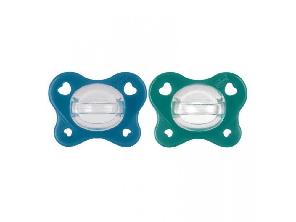 Chicco Physioforma Dual Soft Σετ Σιλικονούχες Πιπίλες για 16-36 Μηνών, 2τμχ