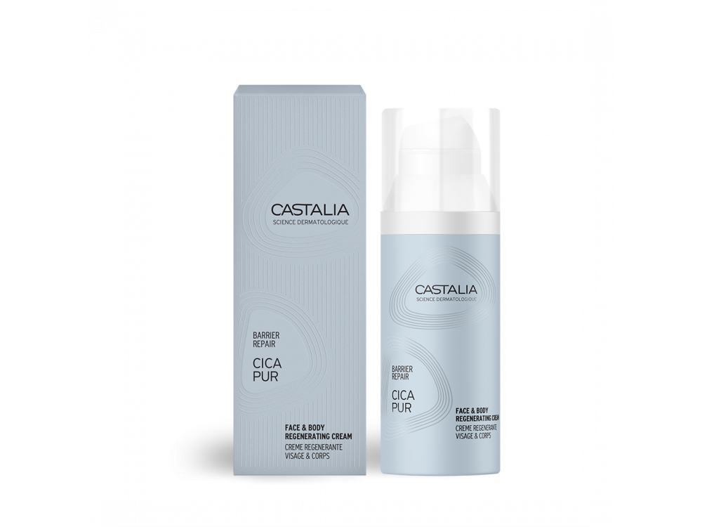 Castalia Cicapur Face & Body Regenerating Cream, Ενυδάτωση & Αποκατάσταση Προσώπου - Σώματος, 50ml