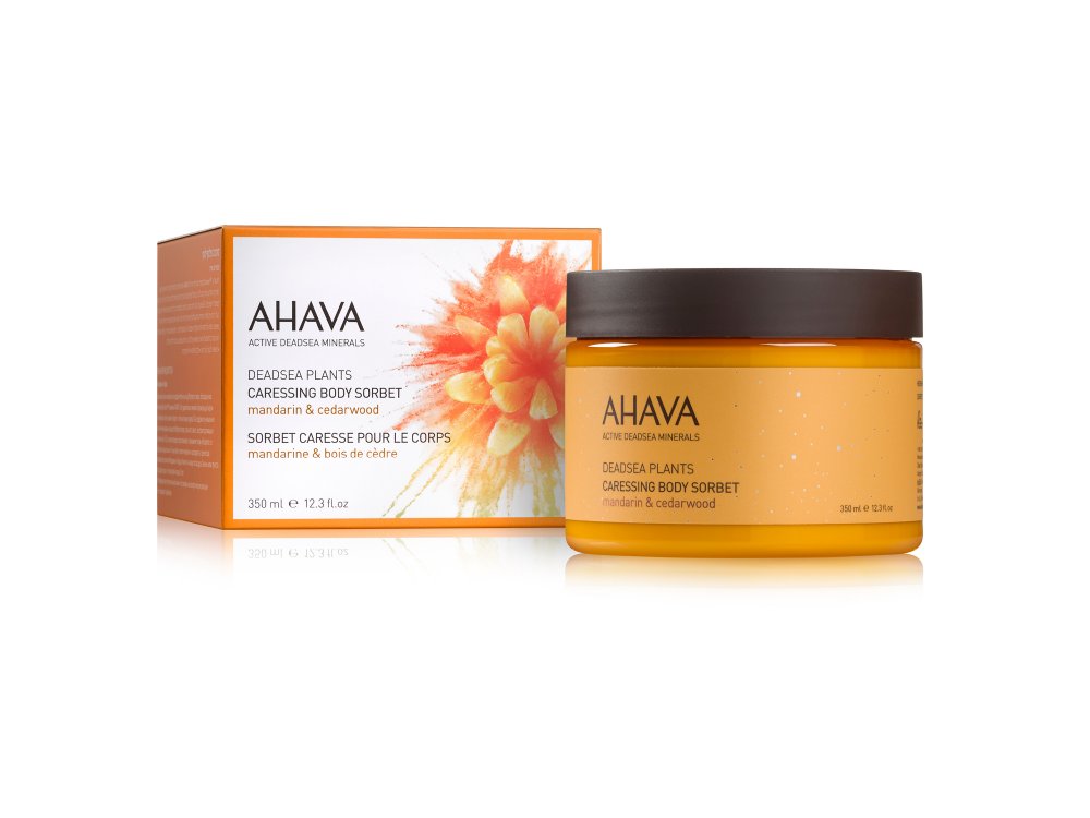 Ahava Dead Sea Plants Caressing Body Sorbet Mandarin & Cedarwood, Κρέμα Σώματος , 350ml