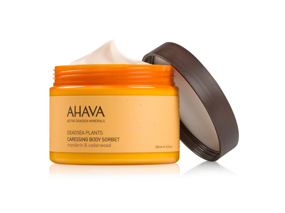 Ahava Dead Sea Plants Caressing Body Sorbet Mandarin & Cedarwood, Κρέμα Σώματος , 350ml