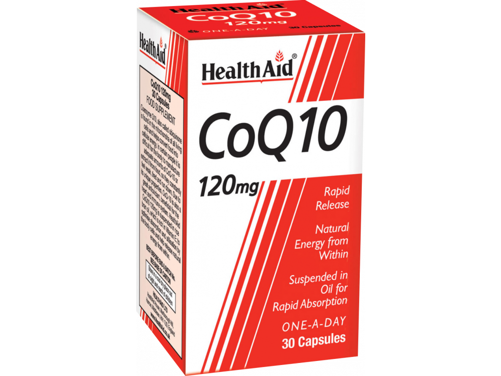 Health Aid mega CoQ10 120mg 30caps