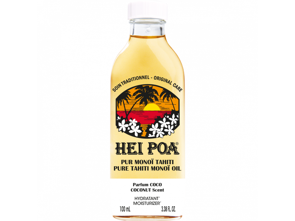 Hei Poa Pure Tahiti Monoi Oil Coconut, Λάδι για Ενυδάτωση & Θρέψη για Δέρμα & Μαλλιά, 100ml