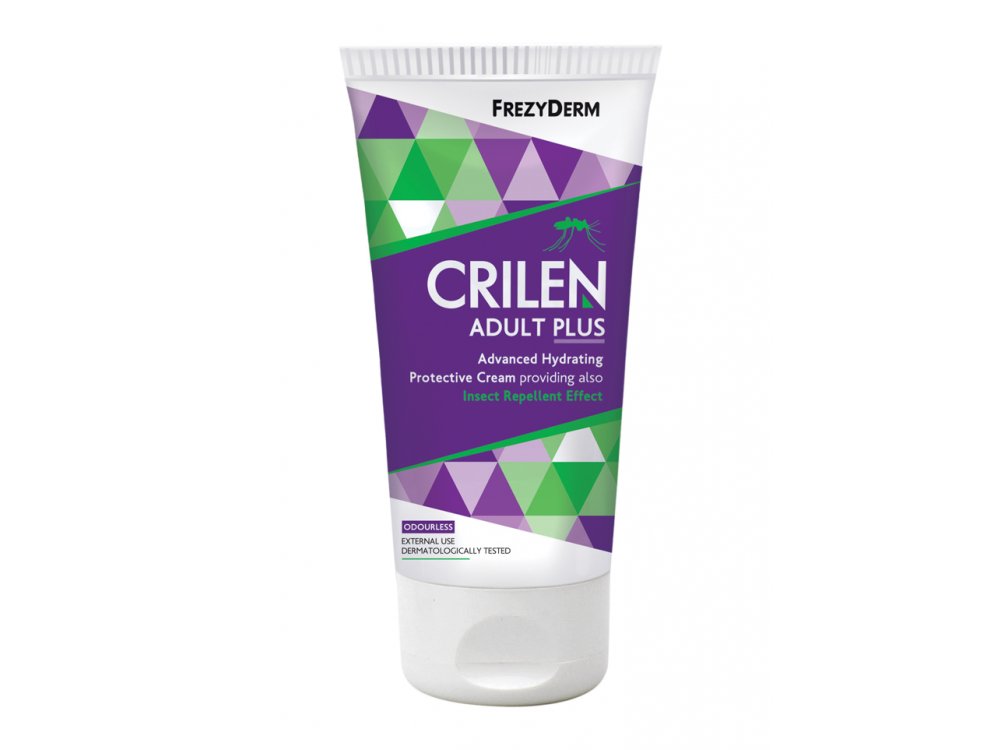 Frezyderm Crilen Adult Plus, Ενισχυμένο Εντομοαπωθητικό Γαλάκτωμα για Ενήλικες, 125ml