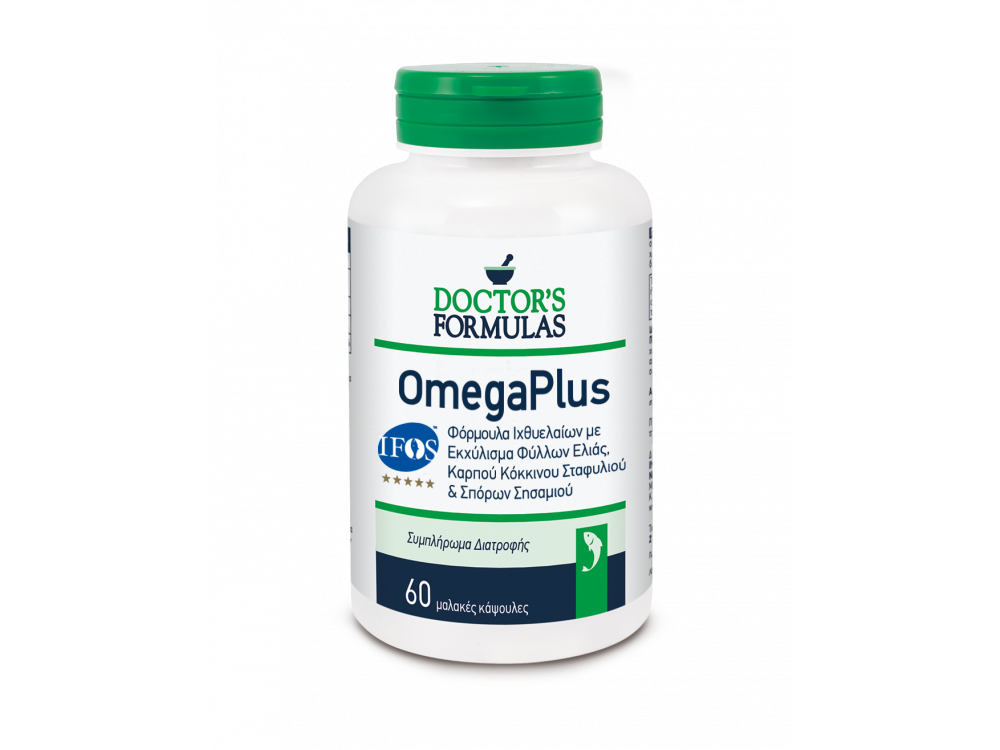 Doctor's Formulas Omegaplus Φόρμουλα Ιχθυελαίων 60tabs