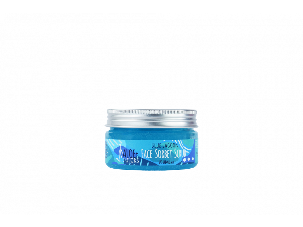 Aloe+Colors Blue Lagoon Face & Body Scrub, Για Πρόσωπο & Σώμα, 100ml