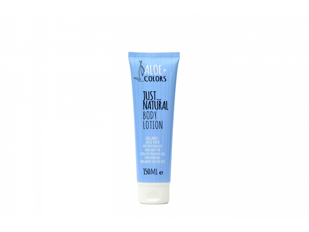 Aloe+Colors Body Lotion Just Natural, Γαλάκτωμα Σώματος, 150ml
