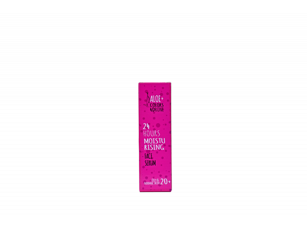 Aloe+Colors 24h Moisturising Face Serum, Ενυδατικό Serum Προσώπου, 30ml
