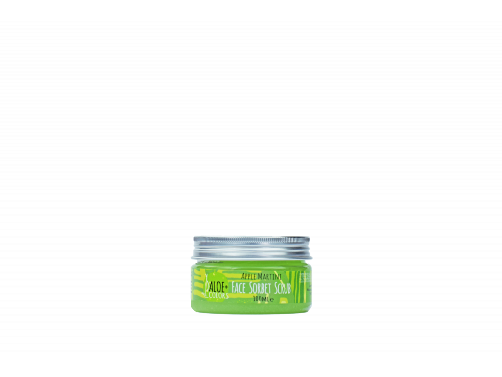 Aloe_Colors Apple Martini Sorbet Face Scrub, Για το Πρόσωπο, 100ml