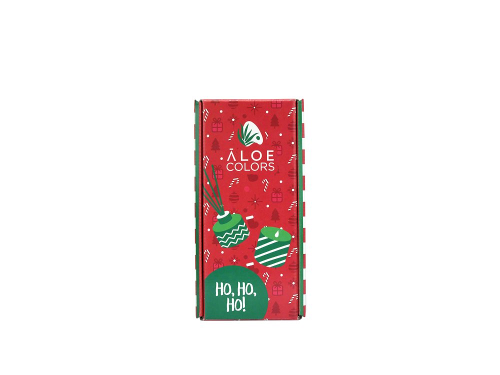 Aloe+ Colors Christmas Ηο Ηο Ηο Home Set Αρωματικό Κερί 50γρ & Αρωματικό Χώρου 80ml