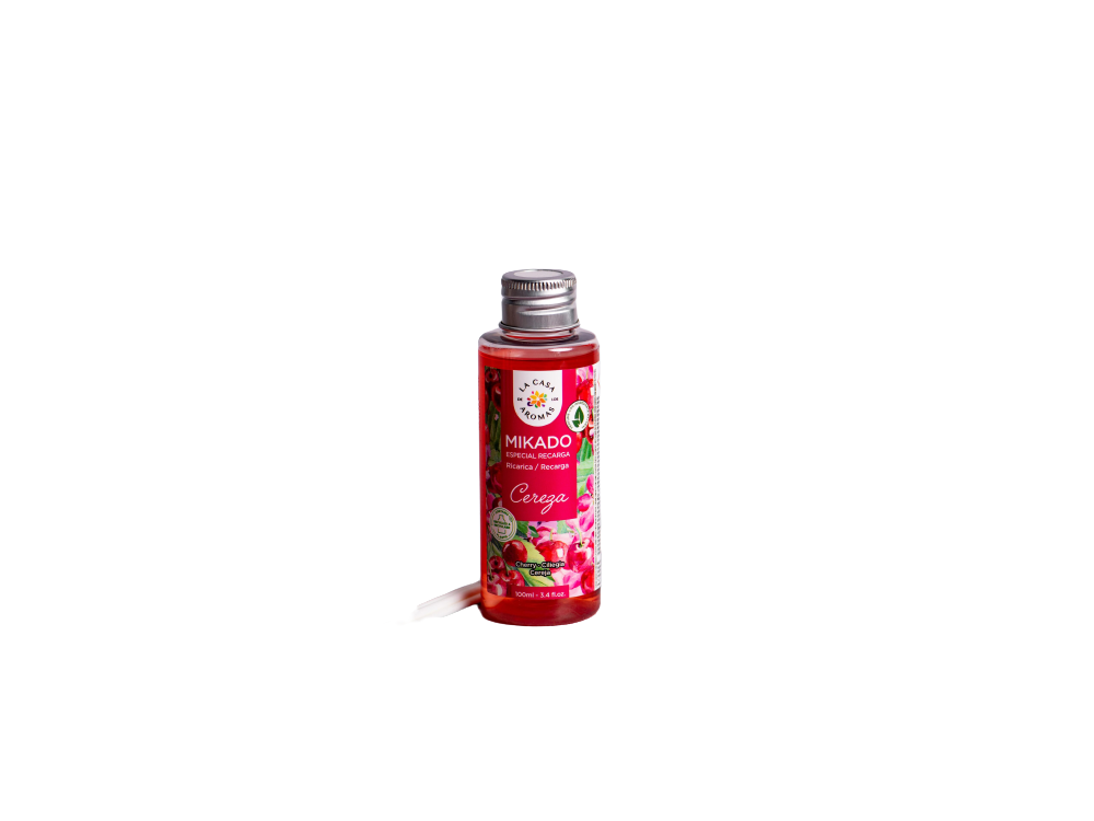Mikado Diffuser Cherry, Αρωματικό χώρου με sticks Κεράσι, 100ml