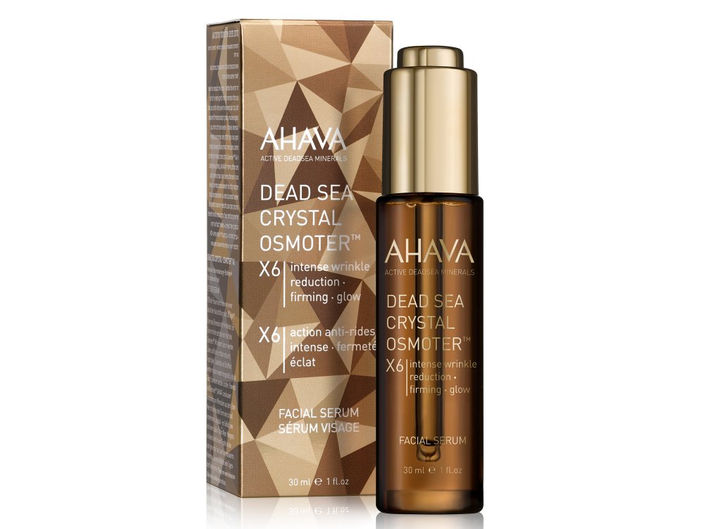Ahava Dead Sea Crystal Osmoter X6 Facial Serum, Ορός Προσώπου Εντατικής Σύσφιξης, 30ml